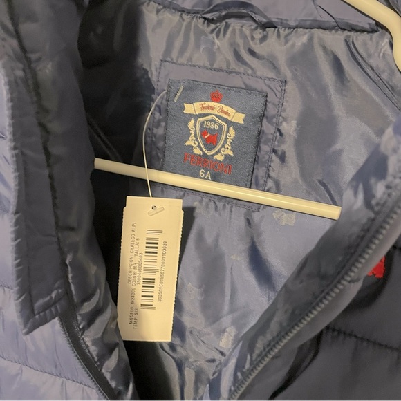 Ferrioni Navy Boys Vest Size 6 - Picture 5 of 8